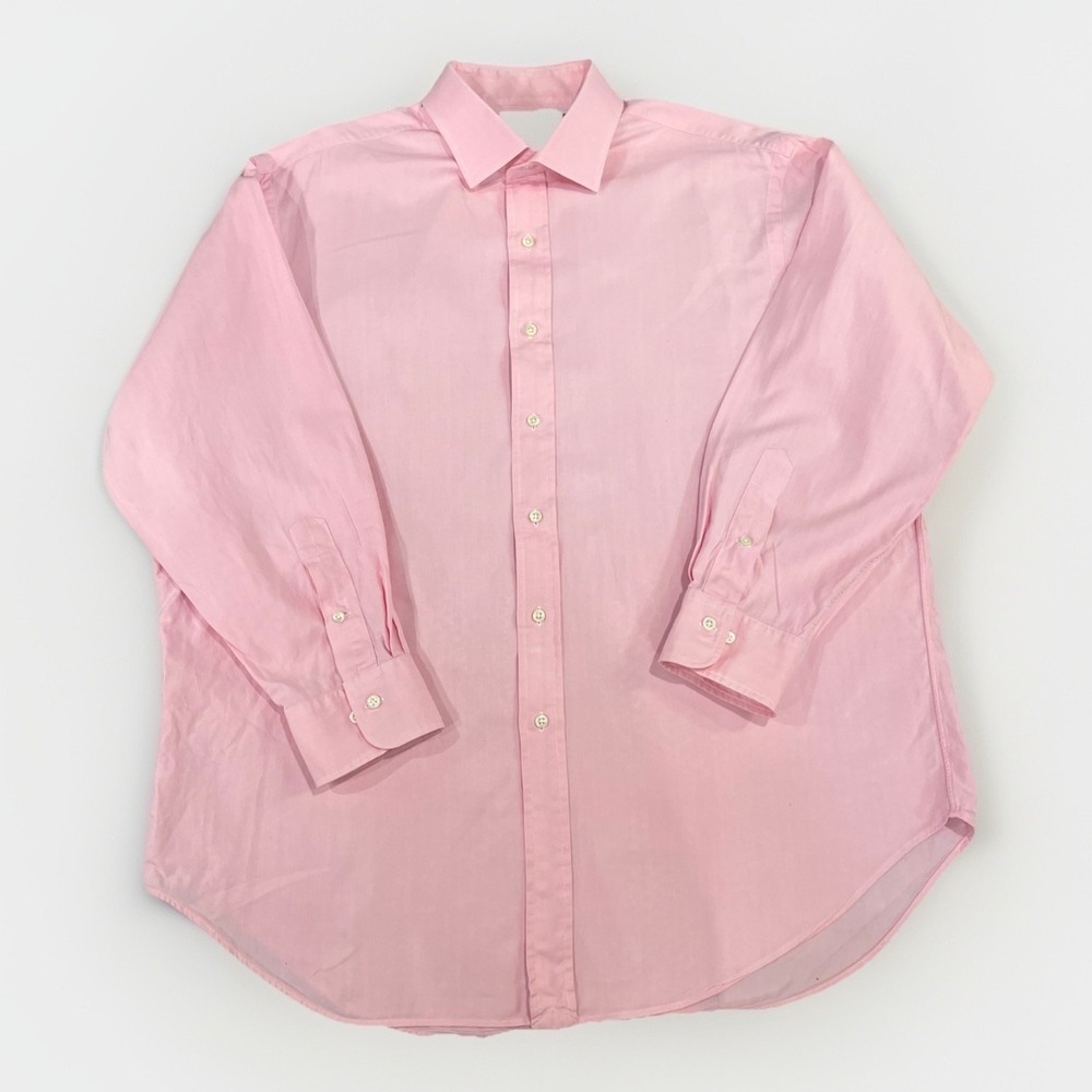 Vintage Polo Ralph Lauren Shirt Mens 17.5 32/33 Regent Classic Fit Ivy PRL‎ RRL
